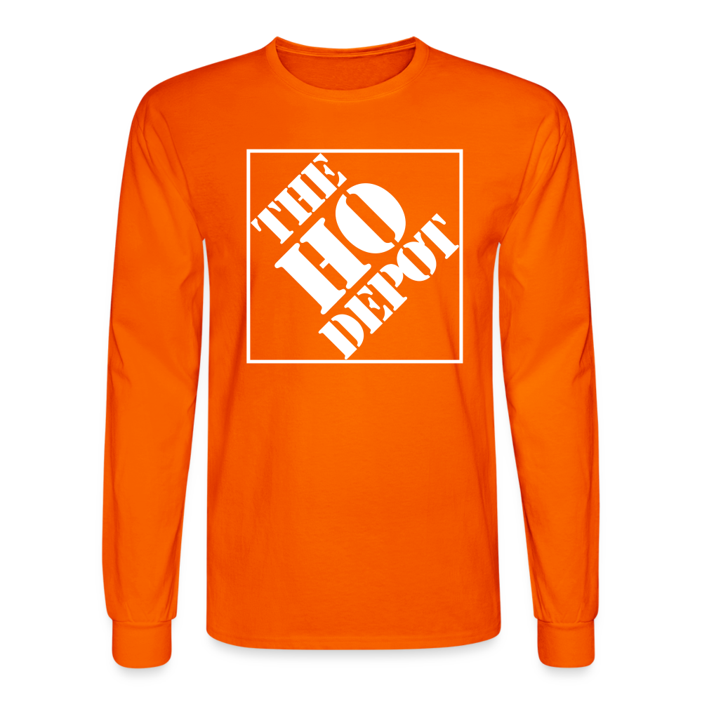 The Ho Depot Long Sleeve T-Shirt - Color: orange
