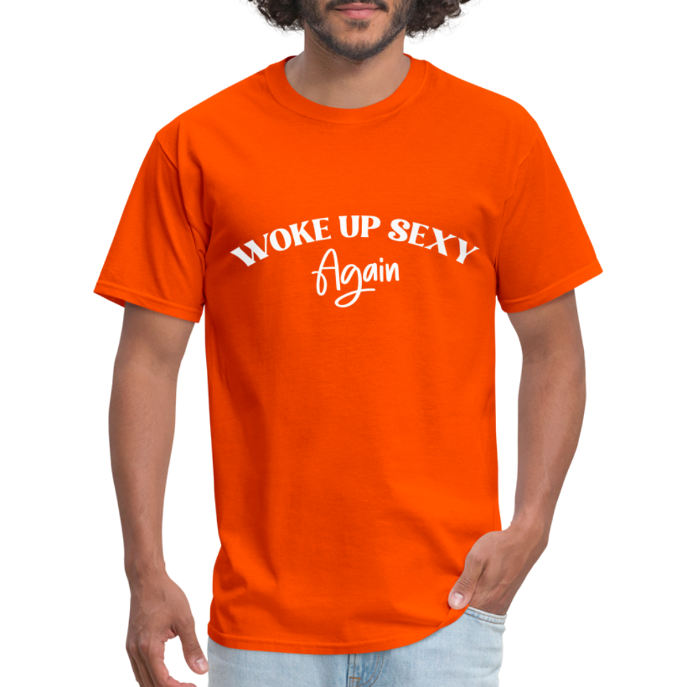 Woke Up Sexy Again T-Shirt - Color: royal blue