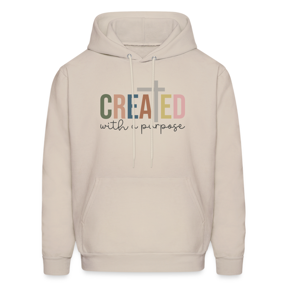 Created With a Purpose Women's Hoodie - Color: Sand