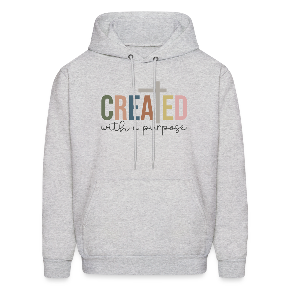 Created With a Purpose Women's Hoodie - Color: ash