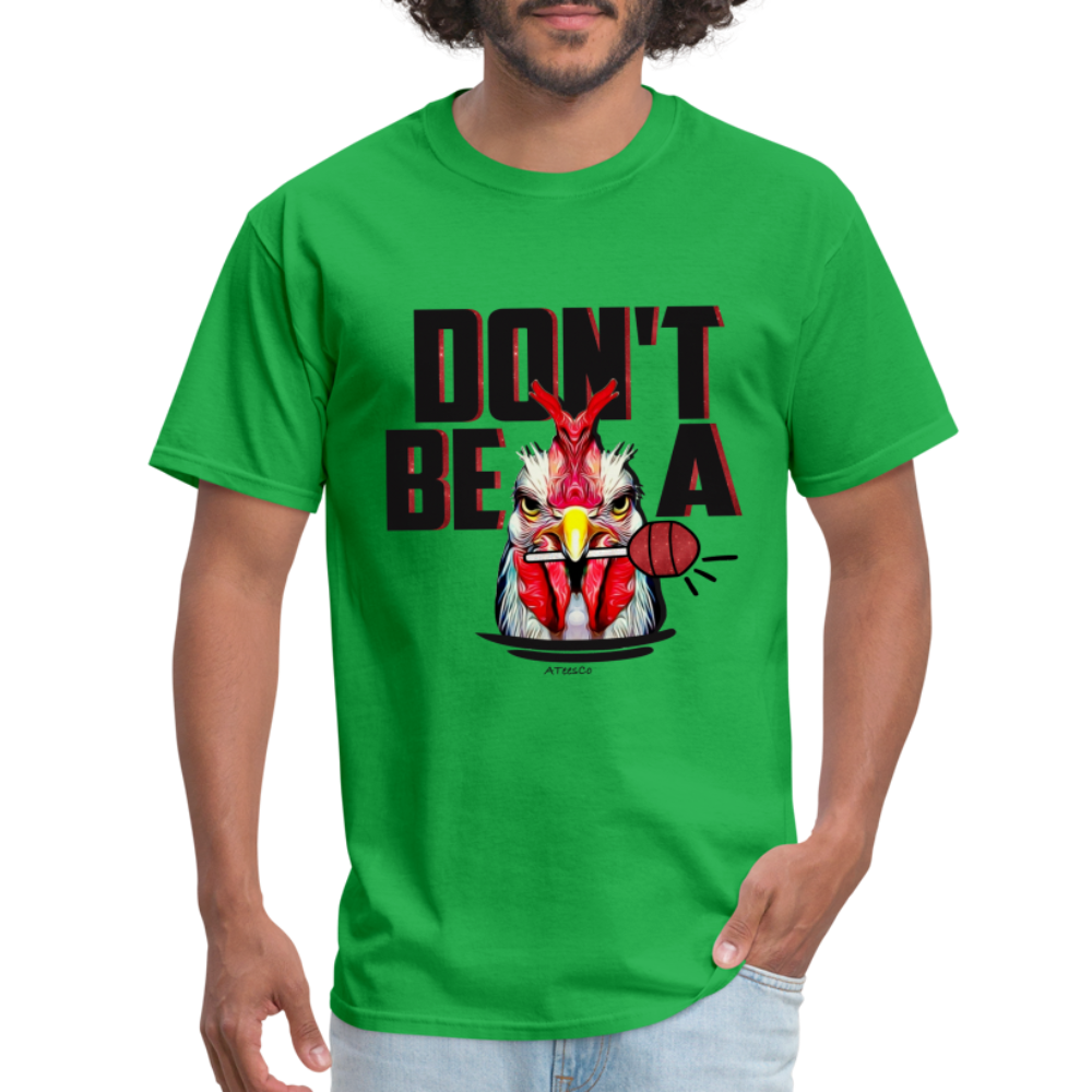 Don't Be A Rooster Lollipop (Cock Sucker) T-Shirt - Color: heather gray