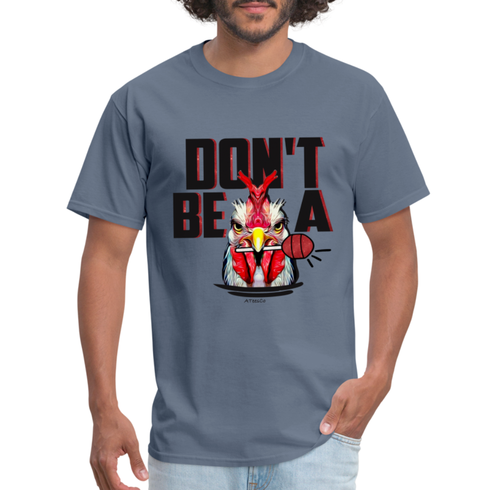Don't Be A Rooster Lollipop (Cock Sucker) T-Shirt - Color: heather gray