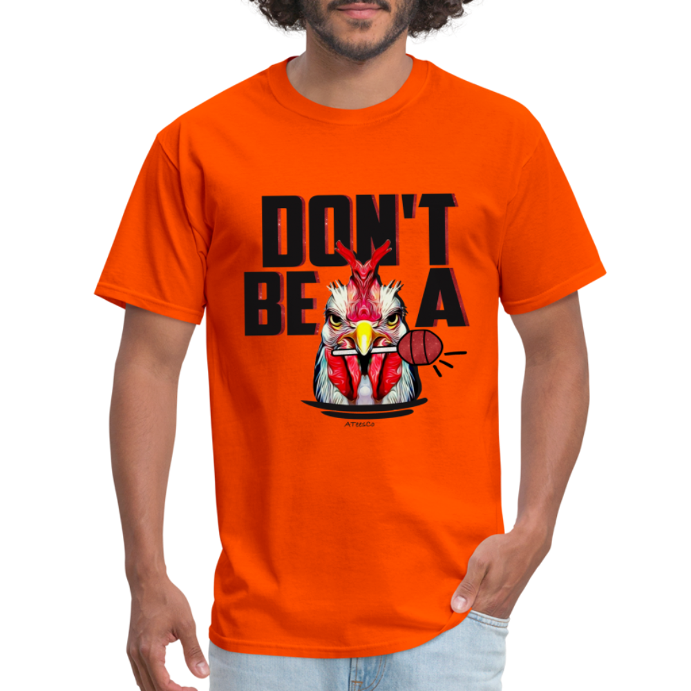 Don't Be A Rooster Lollipop (Cock Sucker) T-Shirt - Color: orange