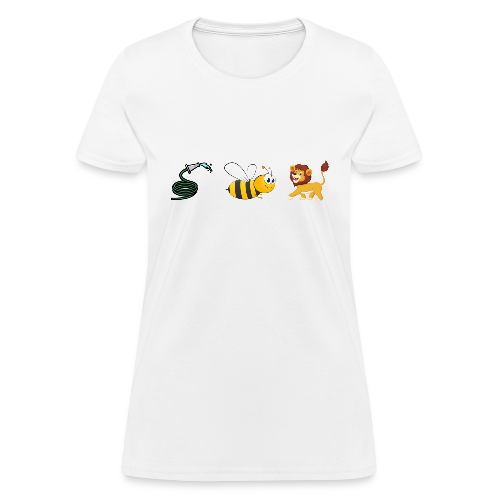 Hose Bee Lion Women's T-Shirt (Hoes Be Lying) - Color: pink