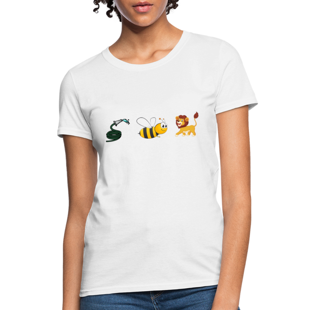 Hose Bee Lion Women's T-Shirt (Hoes Be Lying) - Color: white
