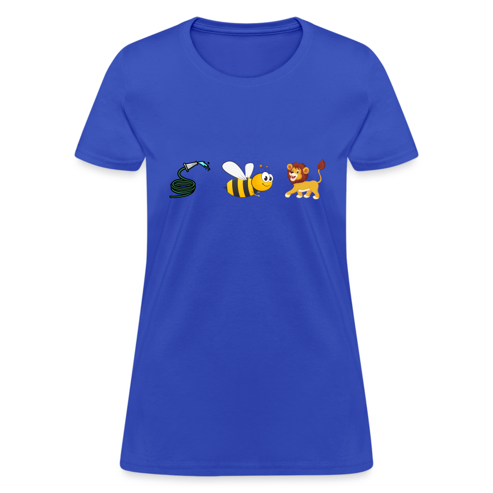 Hose Bee Lion Women's T-Shirt (Hoes Be Lying) - Color: pink