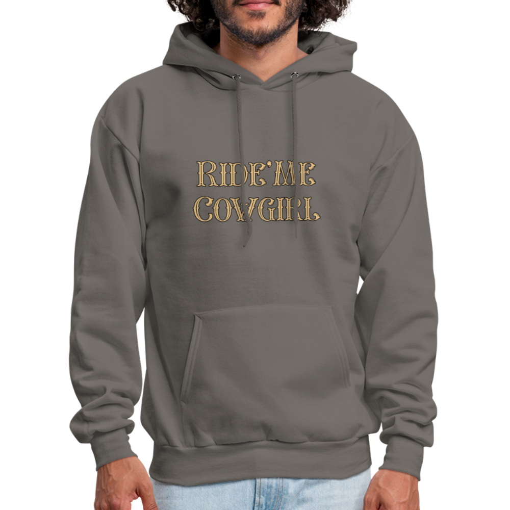 Ride Me Cowgirl Hoodie - Color: asphalt gray