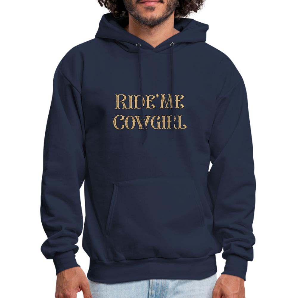 Ride Me Cowgirl Hoodie - Color: navy