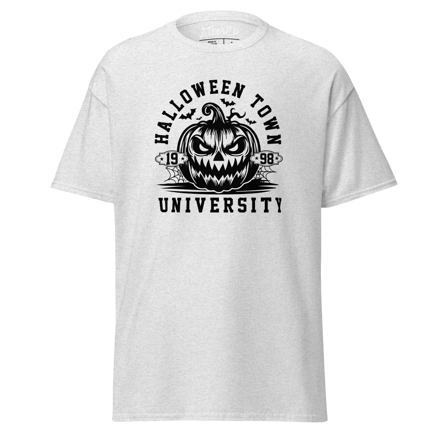 Halloween Town University (Halloween) T-Shirt - Color: Ash