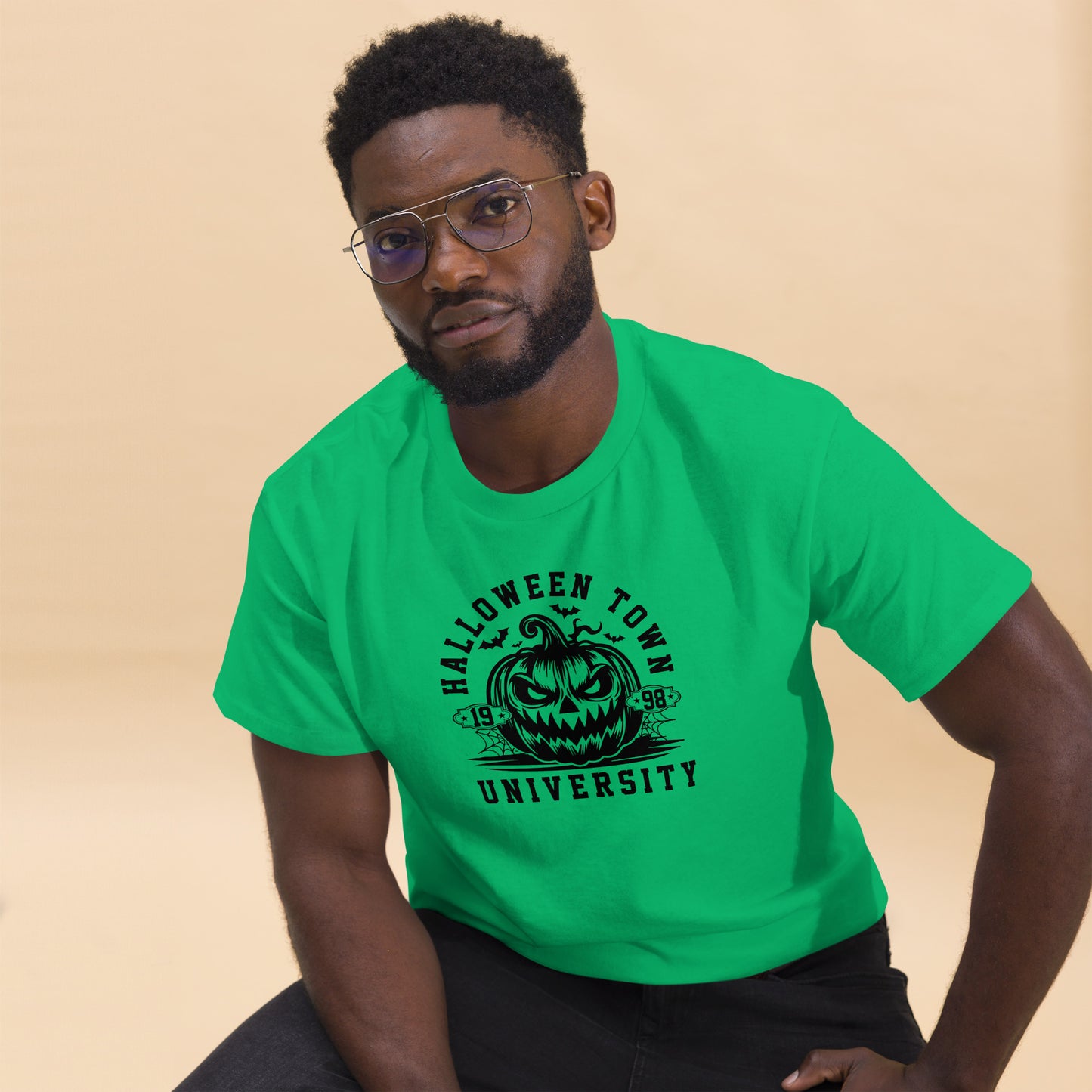 Halloween Town University (Halloween) T-Shirt - Color: Red