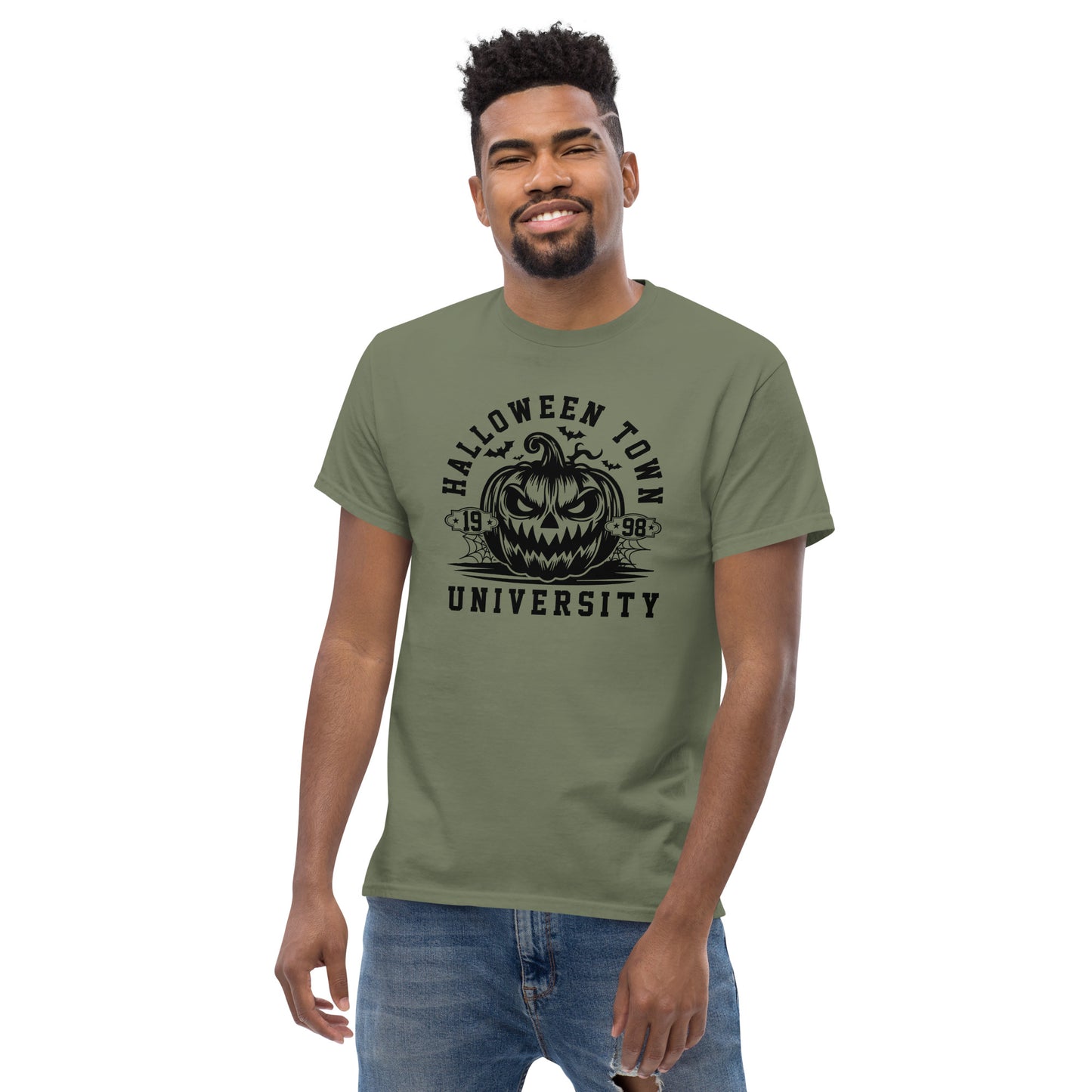 Halloween Town University (Halloween) T-Shirt - Color: Red