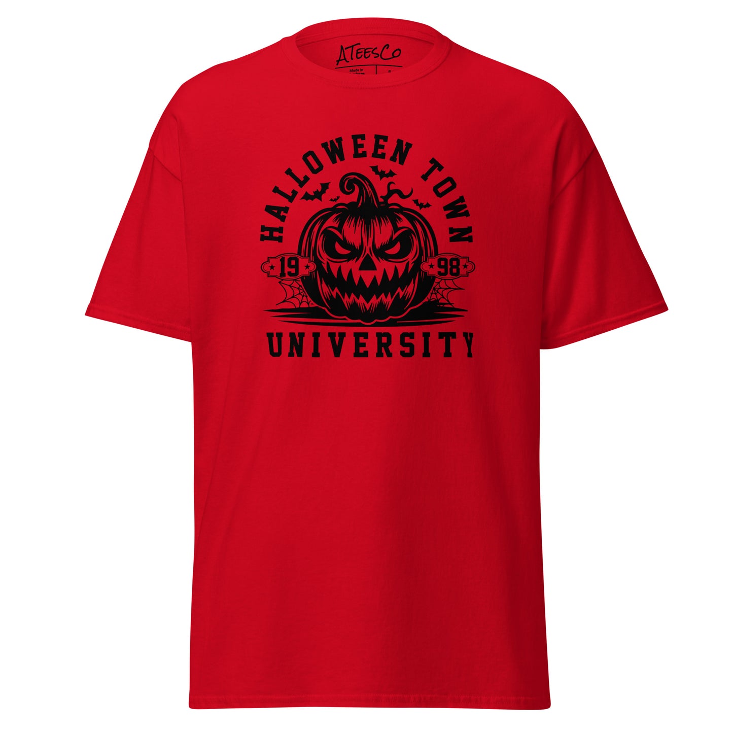 Halloween Town University (Halloween) T-Shirt - Color: Red