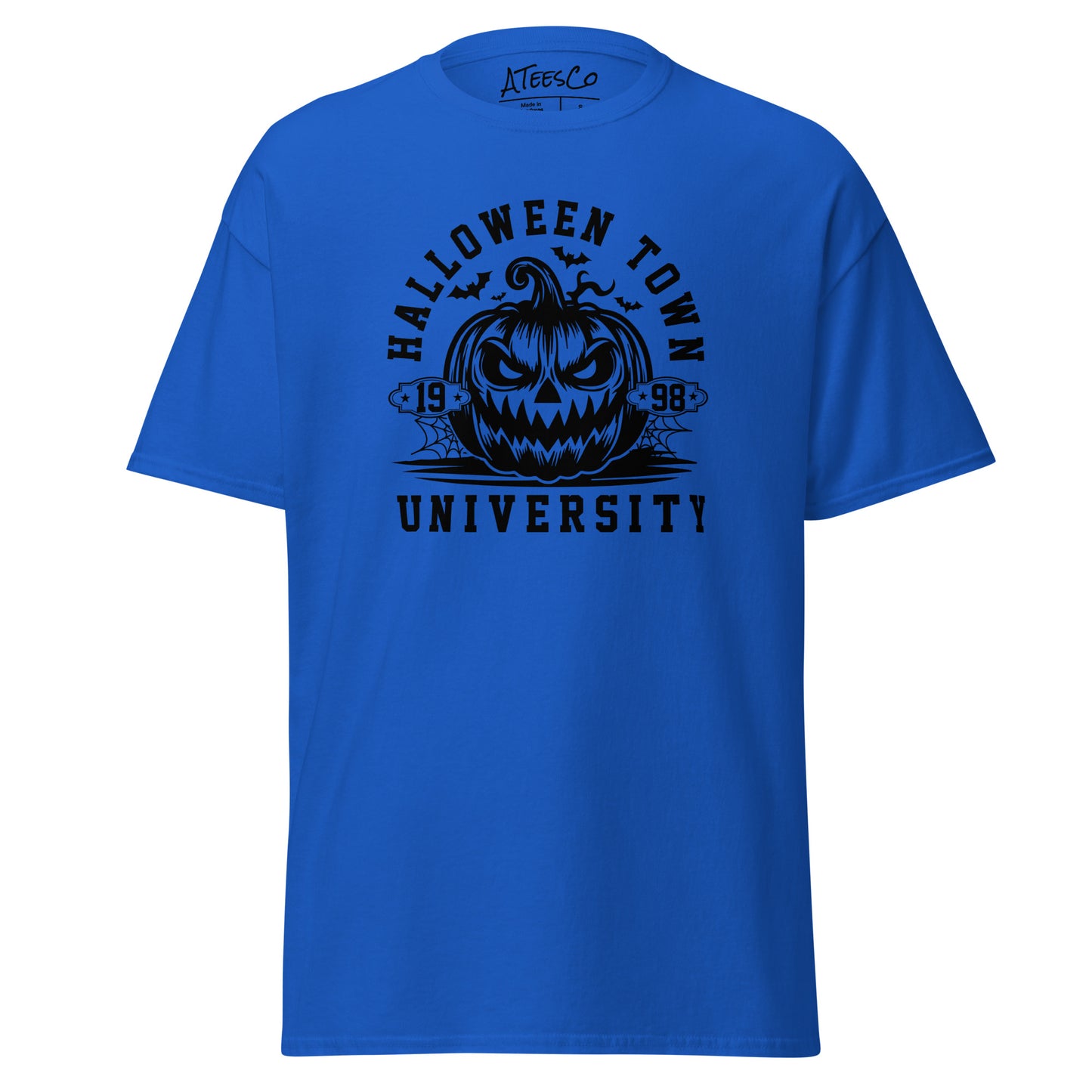 Halloween Town University (Halloween) T-Shirt - Color: Royal