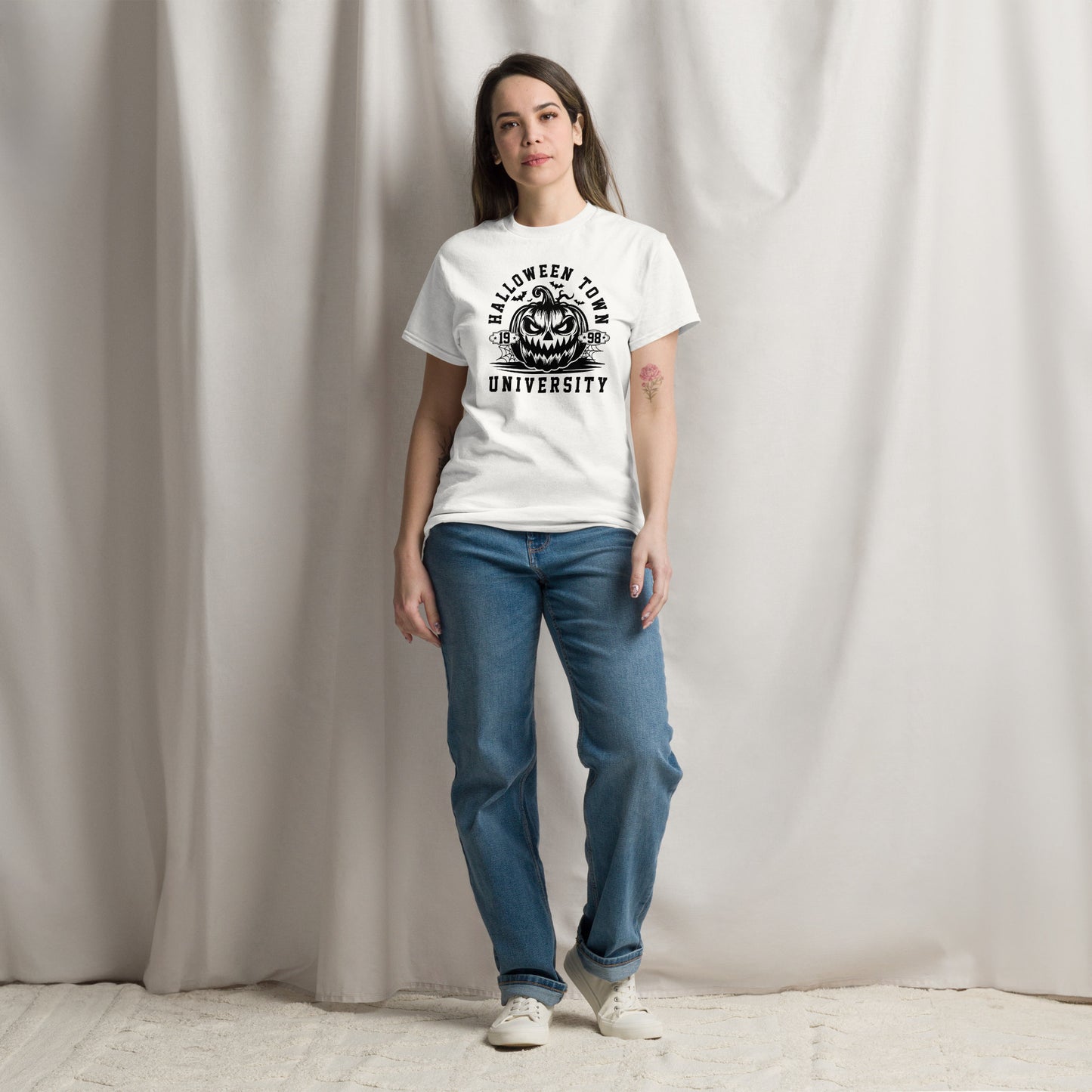 Halloween Town University (Halloween) T-Shirt - Color: Red