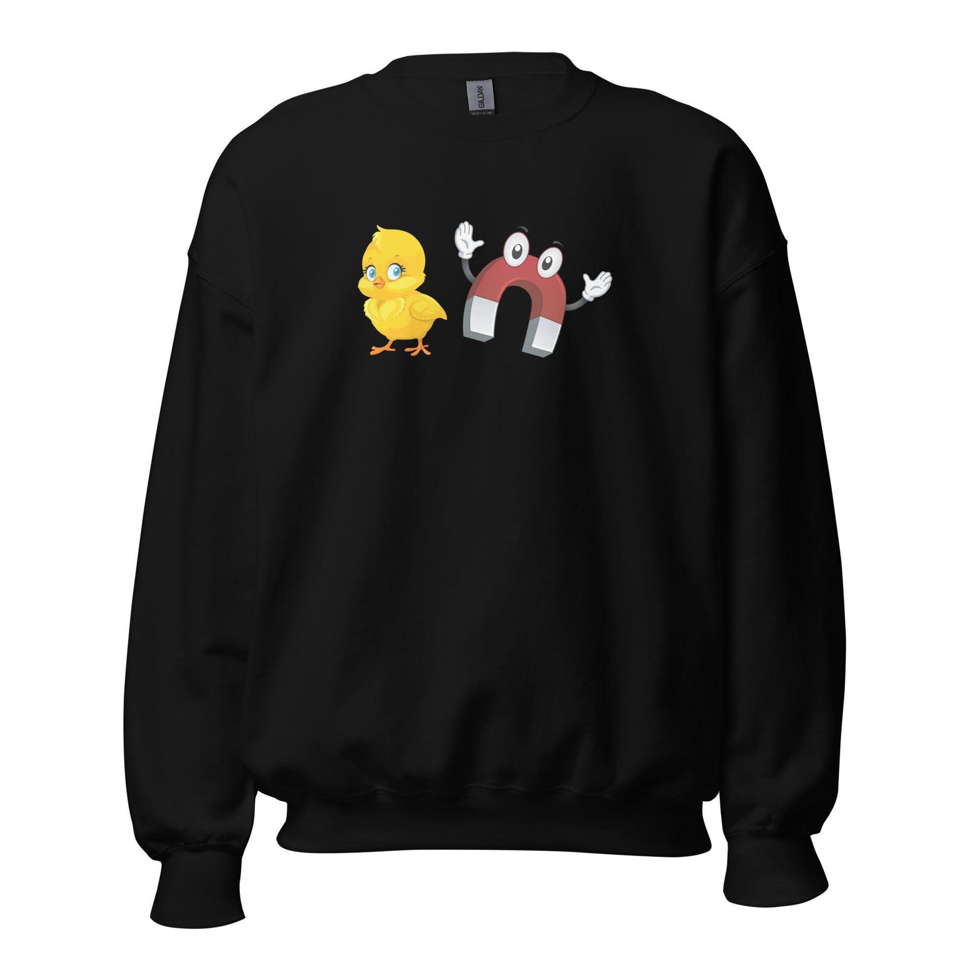 Chick Magnet Sweatshirt Color: Black