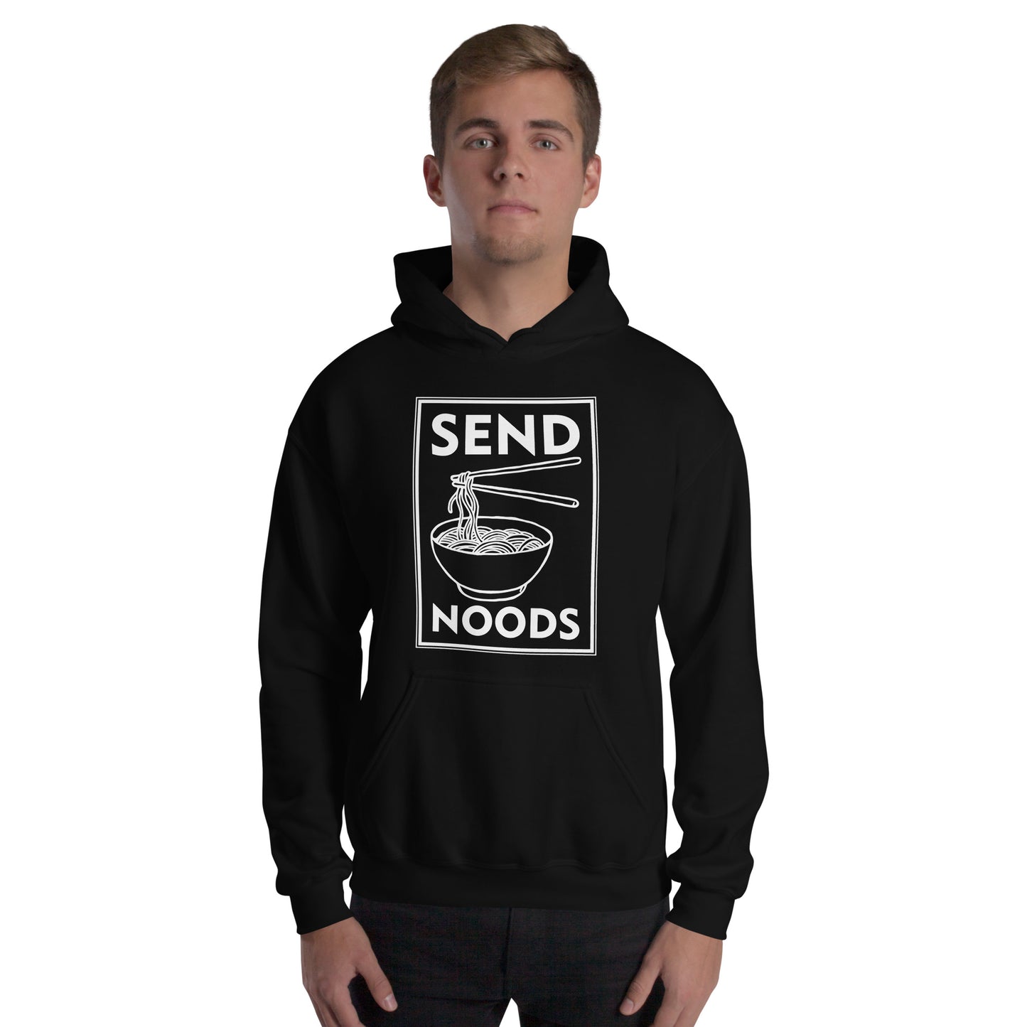 Send Noods Hoodie - Color: Black