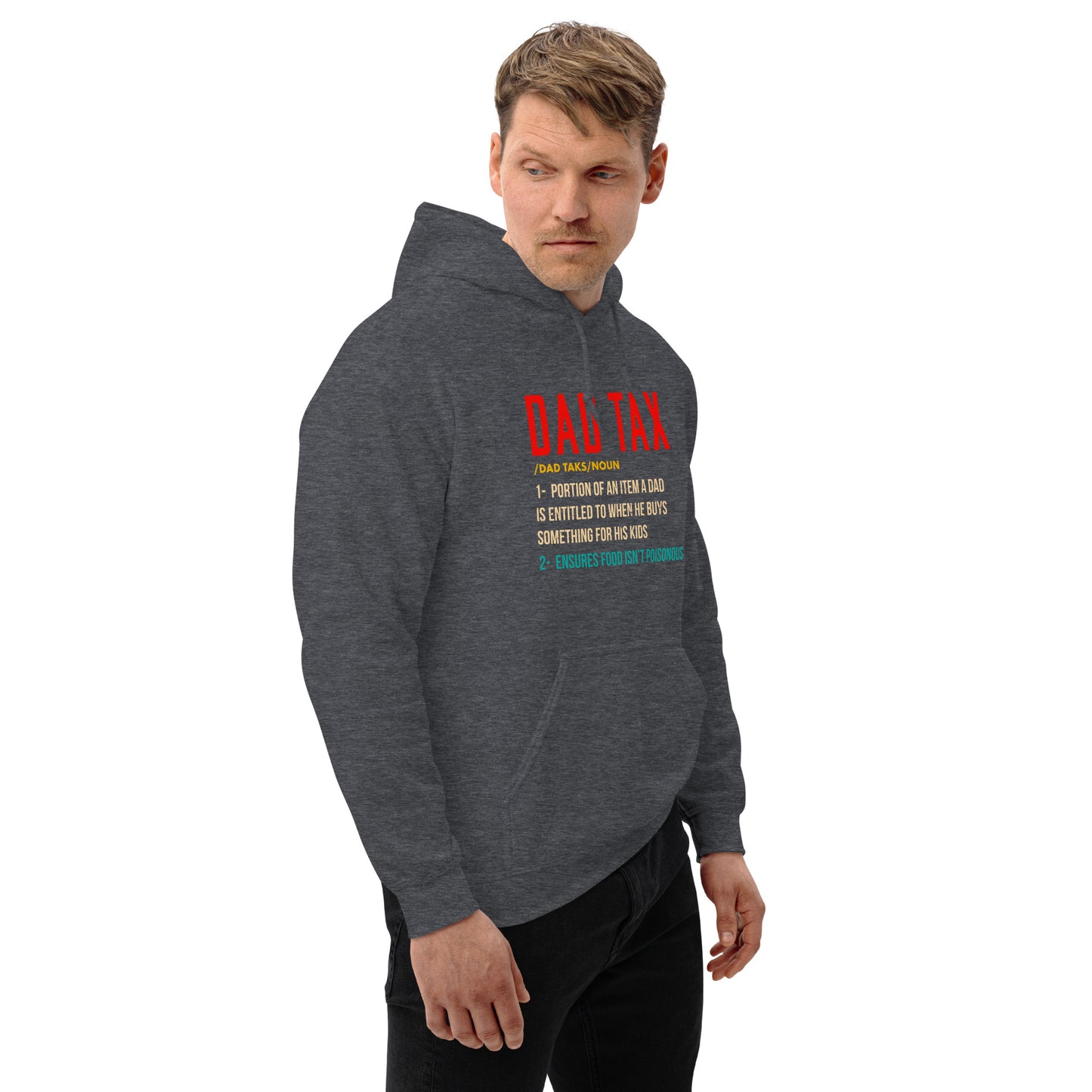 Definition of Dad Tax Hoodie - Color: Black
