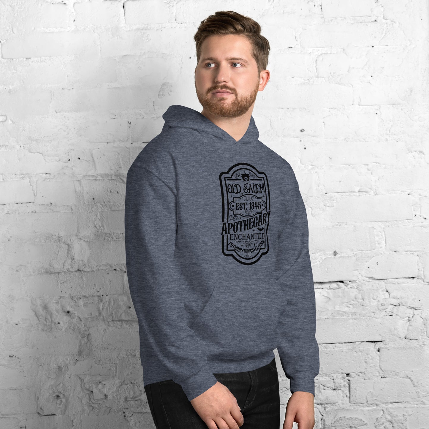Old Salem Enchanted Apothecary (Halloween) Hoodie - Color: Red