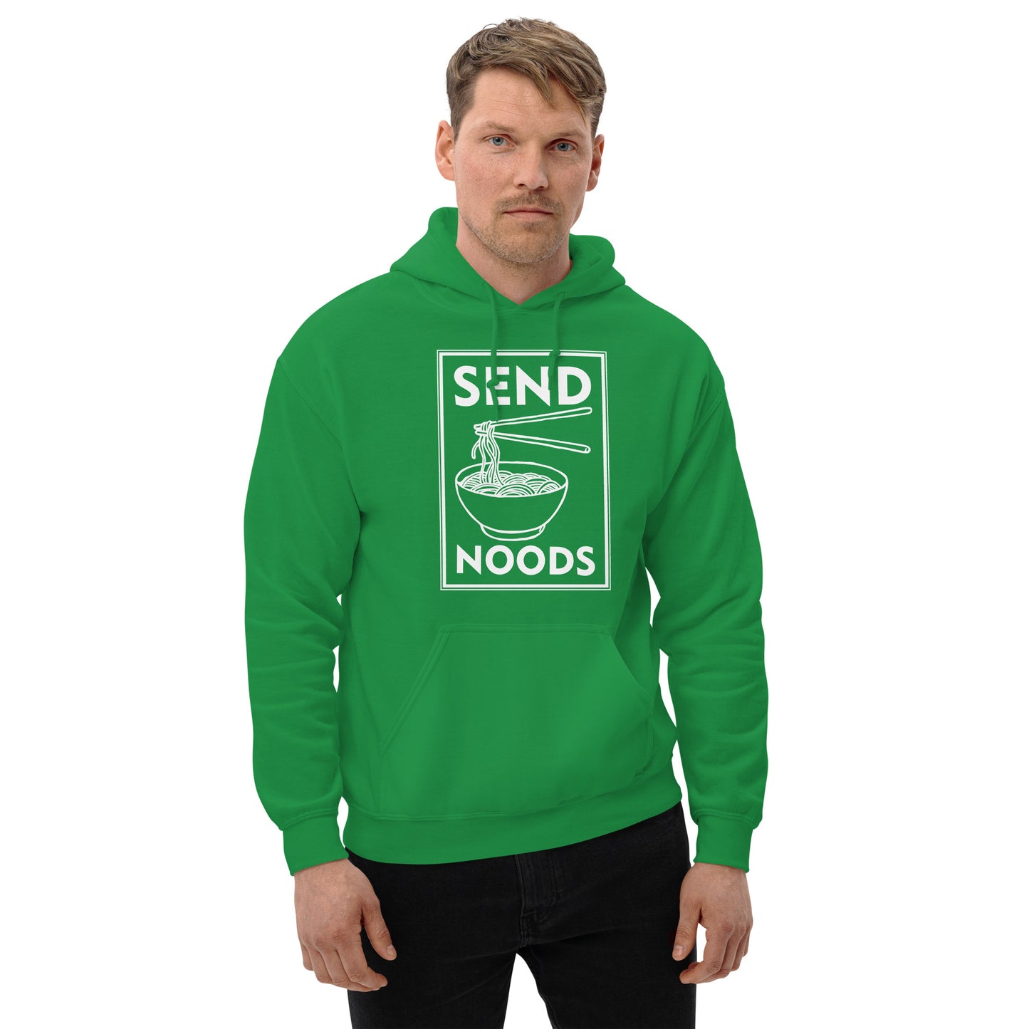 Send Noods Hoodie - Color: Irish Green