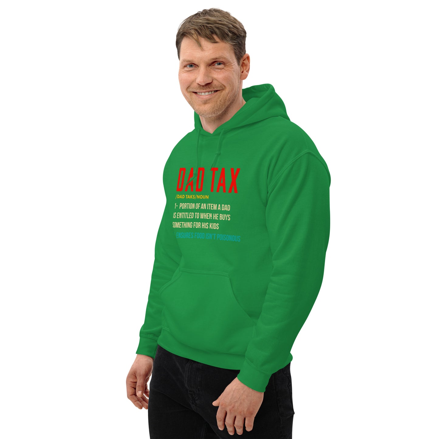 Definition of Dad Tax Hoodie - Color: Black