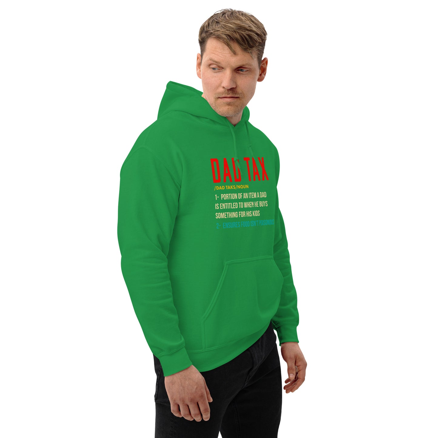Definition of Dad Tax Hoodie - Color: Black