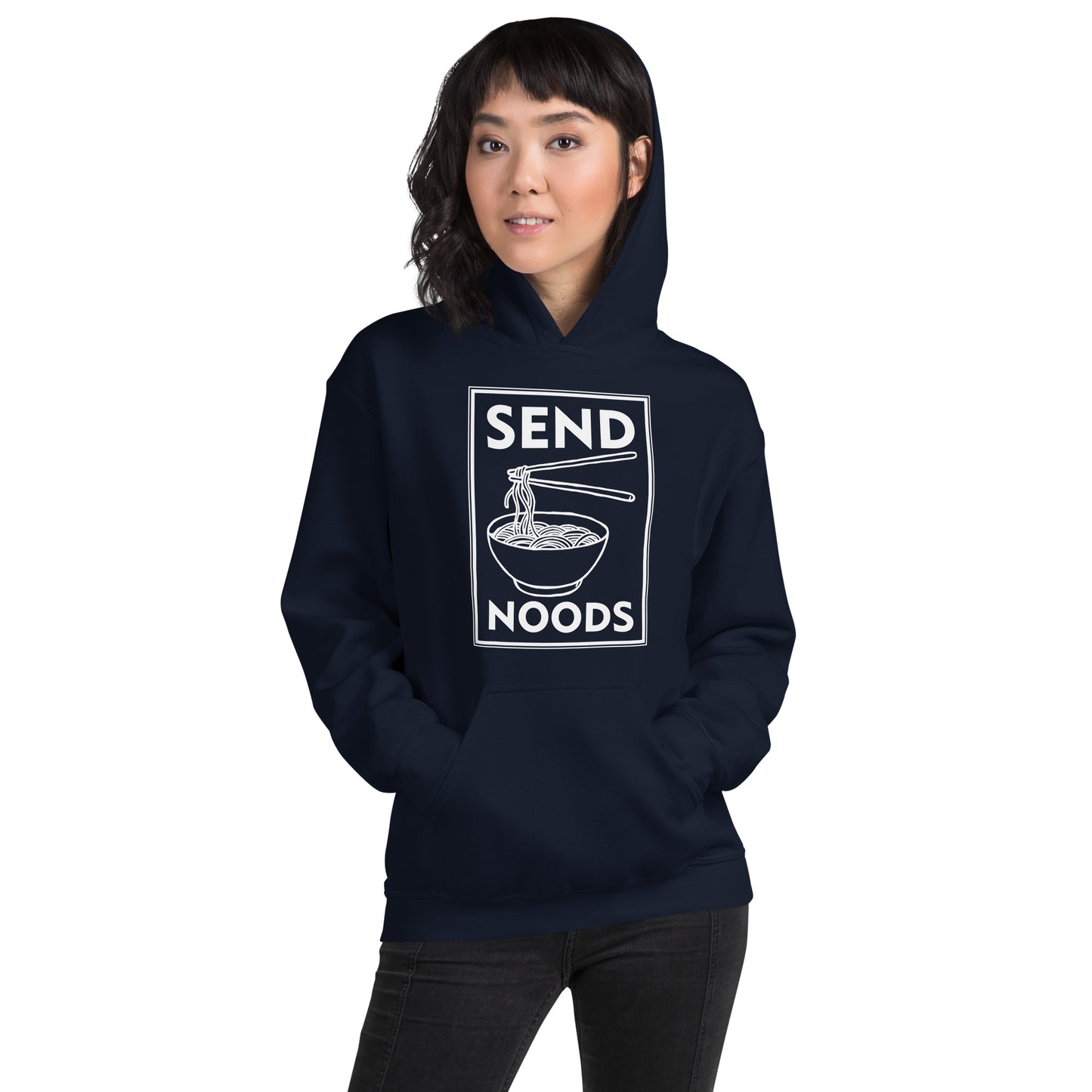 Send Noods Hoodie - Color: Black