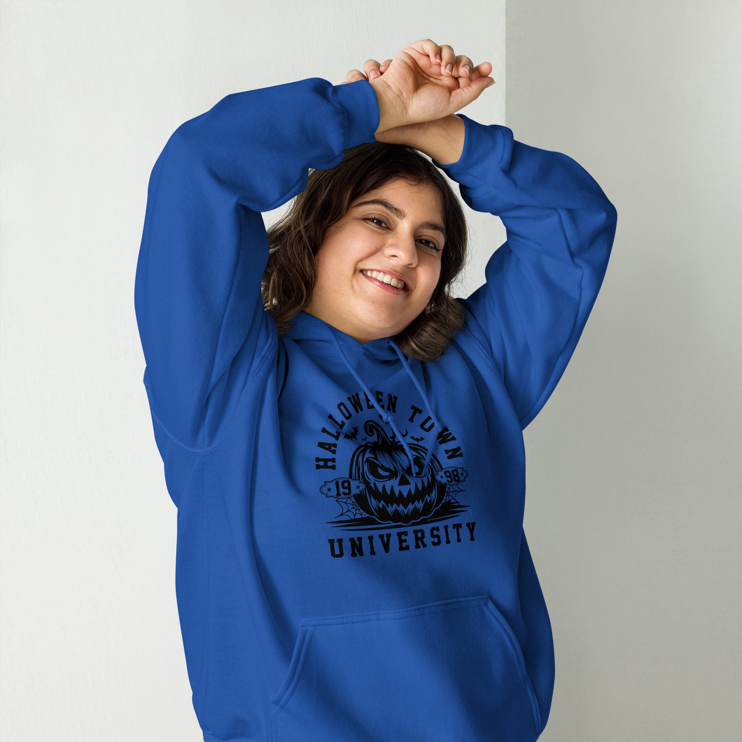 Halloween Town University (Halloween) Hoodie - Color: Red