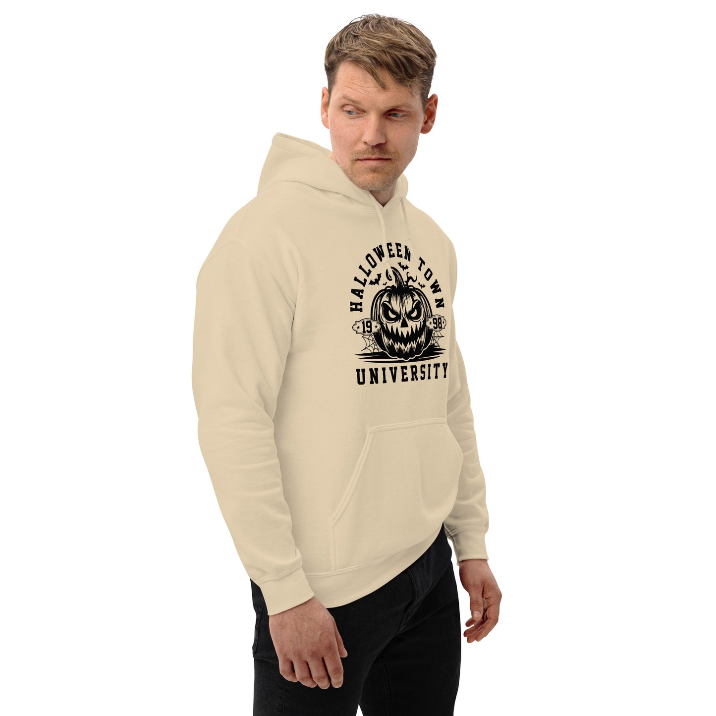Halloween Town University (Halloween) Hoodie - Color: Red