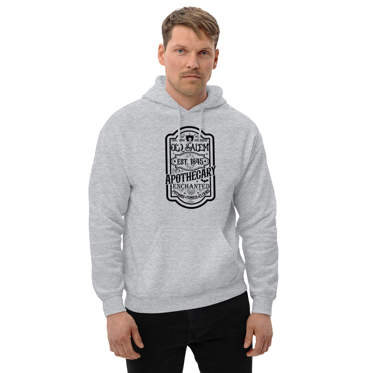 Old Salem Enchanted Apothecary (Halloween) Hoodie - Color: Red