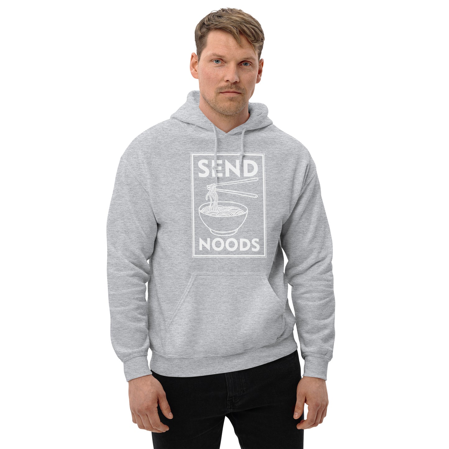 Send Noods Hoodie - Color: Sport Grey