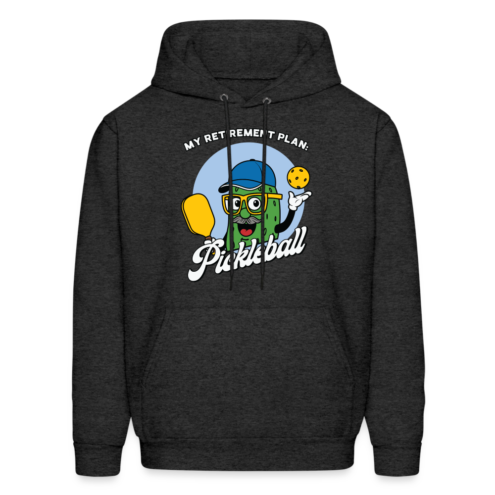 My Retirement Plan: Pickleball Hoodie - Color: charcoal grey