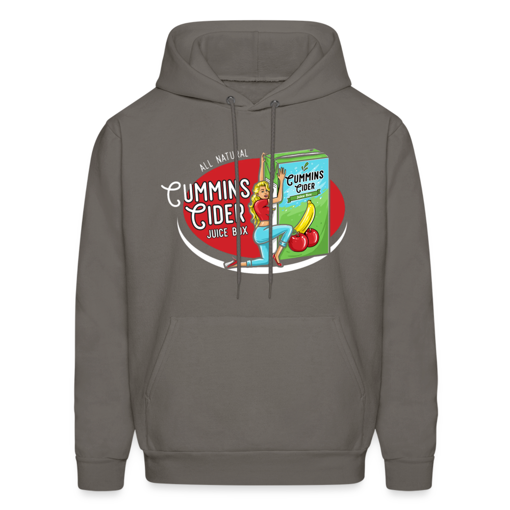 Cummins Cider Juice Box Hoodie - Color: asphalt gray