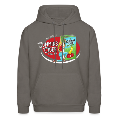 Cummins Cider Juice Box Hoodie - Color: asphalt gray