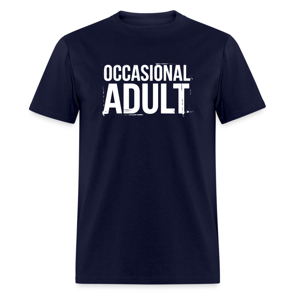 Occasional Adult T-Shirt - navy