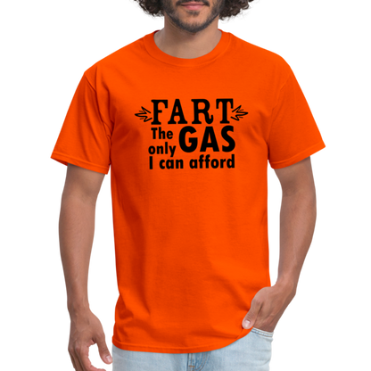 Fart the only Gas I can Afford T-Shirt - Color: denim