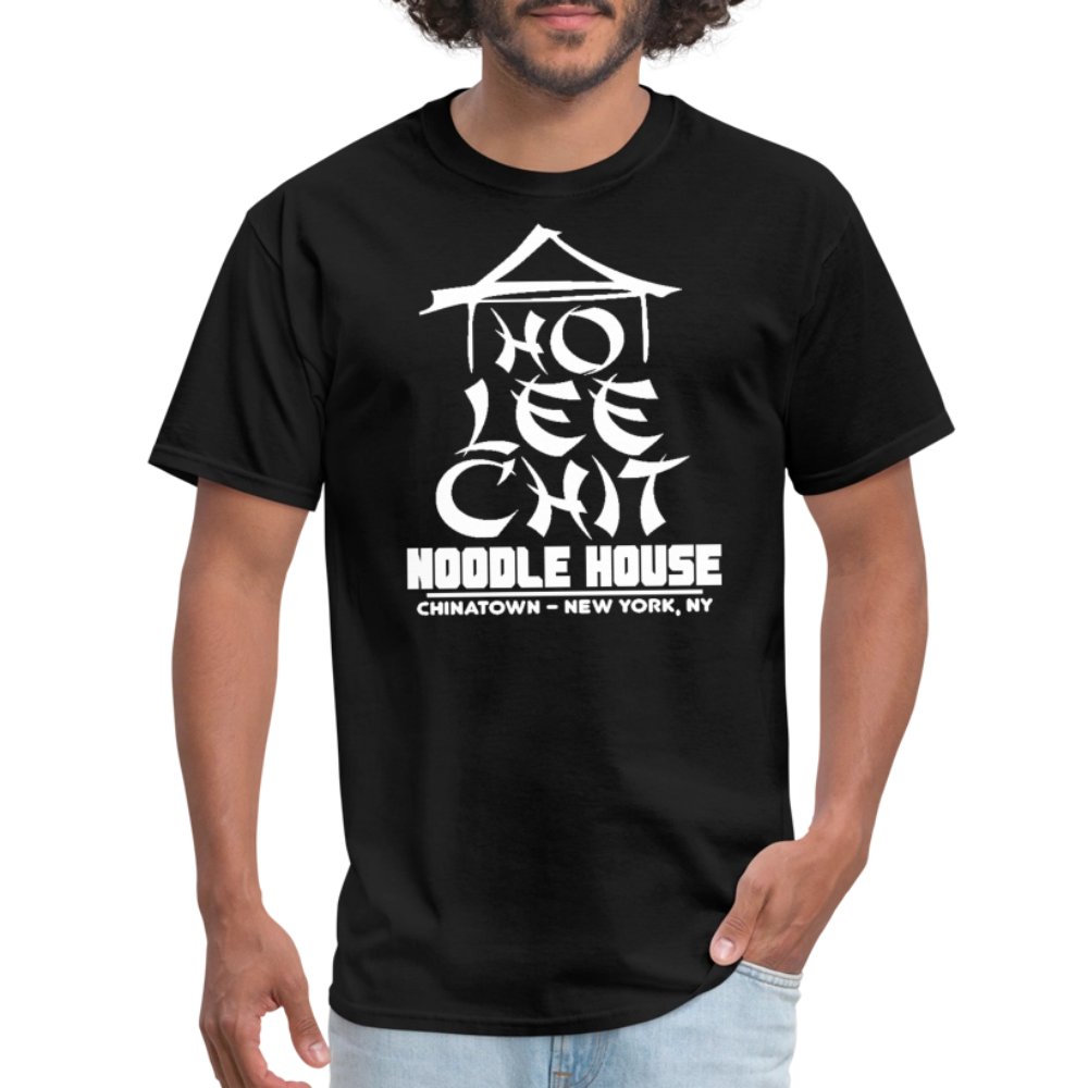 Ho Lee Chit Noodle House T-Shirt - Color: heather black