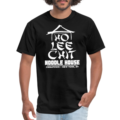 Ho Lee Chit Noodle House T-Shirt - Color: heather black