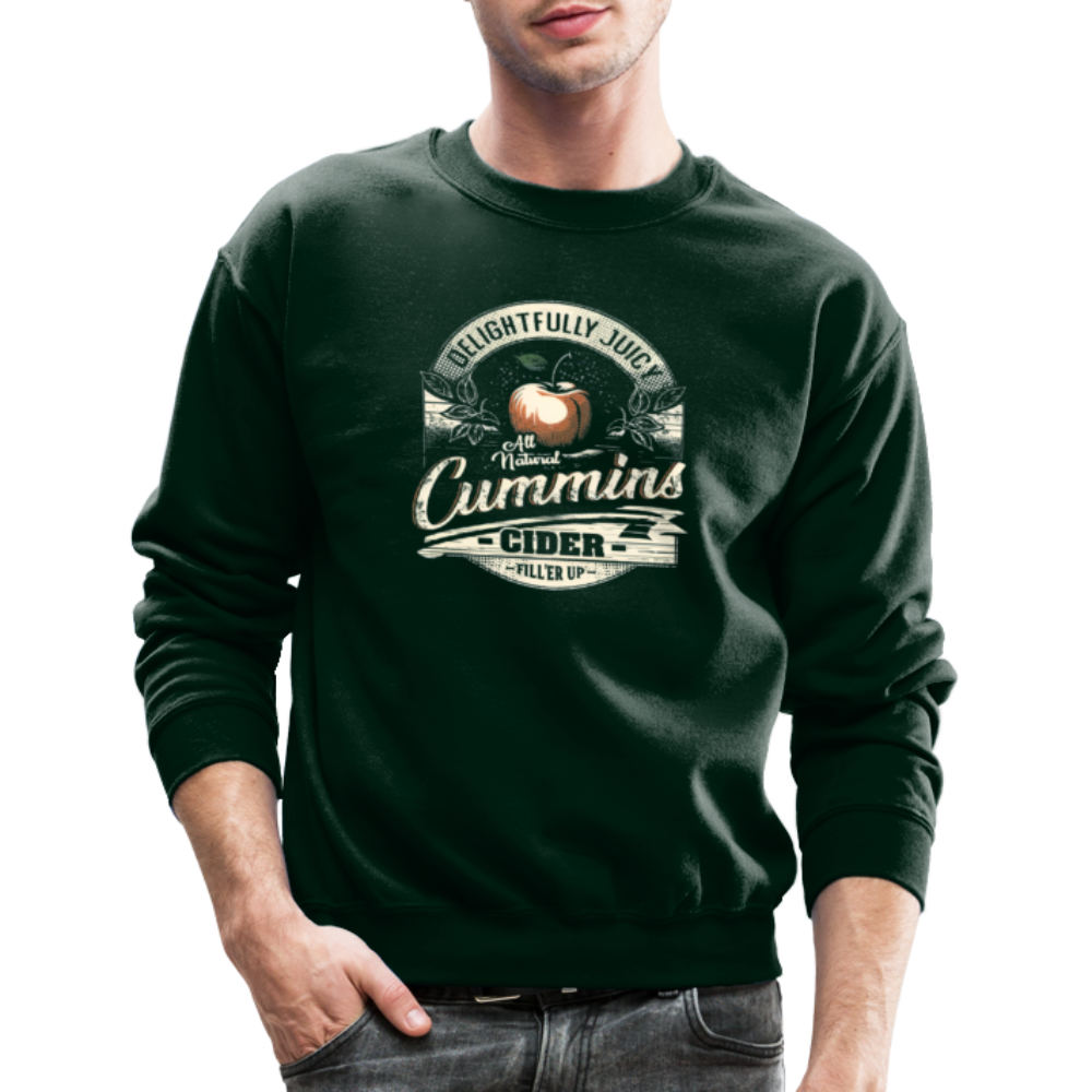 Vintage Cummins Cider Sweatshirt - forest green