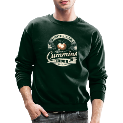 Vintage Cummins Cider Sweatshirt - forest green