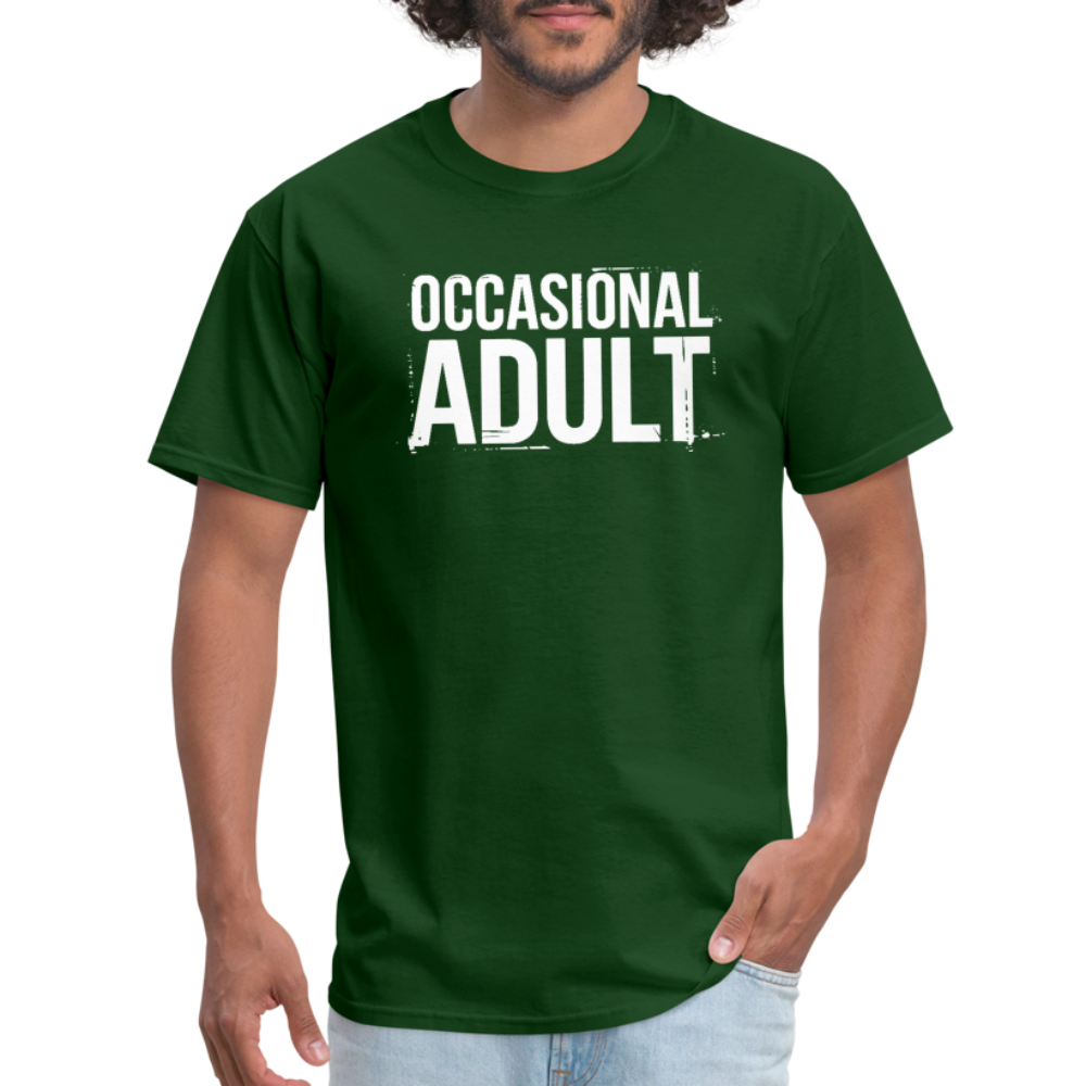 Occasional Adult T-Shirt - forest green