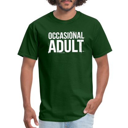 Occasional Adult T-Shirt - forest green