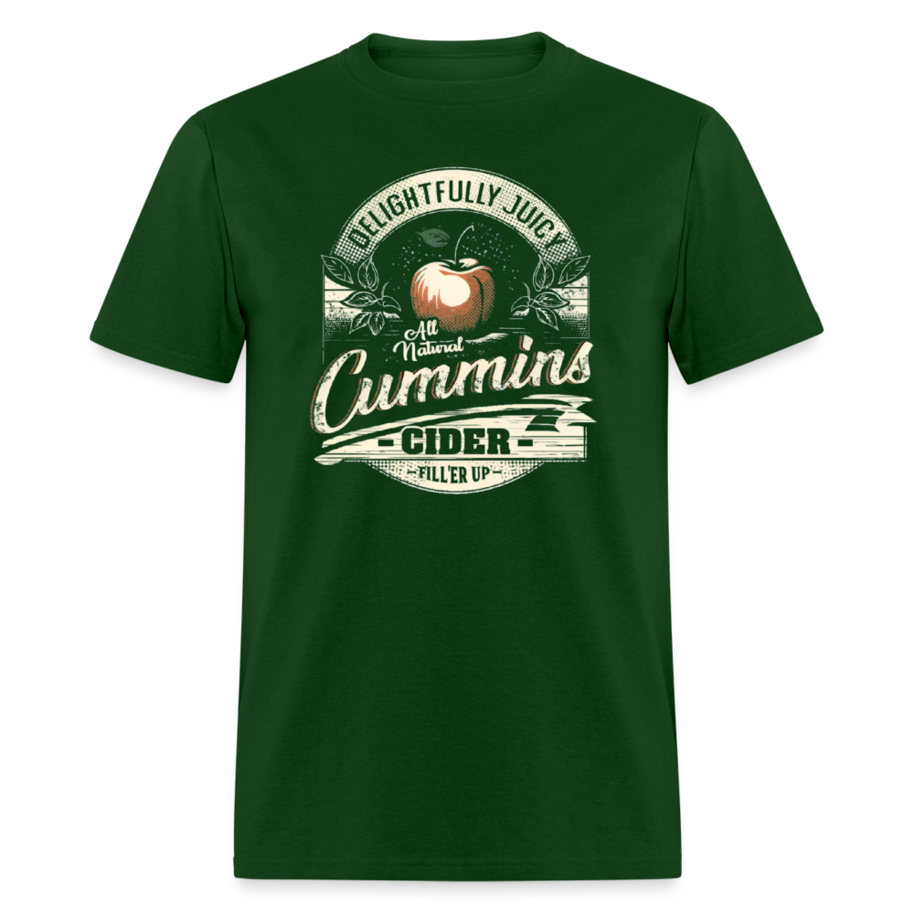 Vintage Cummins Cider T-Shirt - forest green