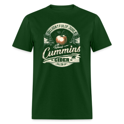 Vintage Cummins Cider T-Shirt - forest green