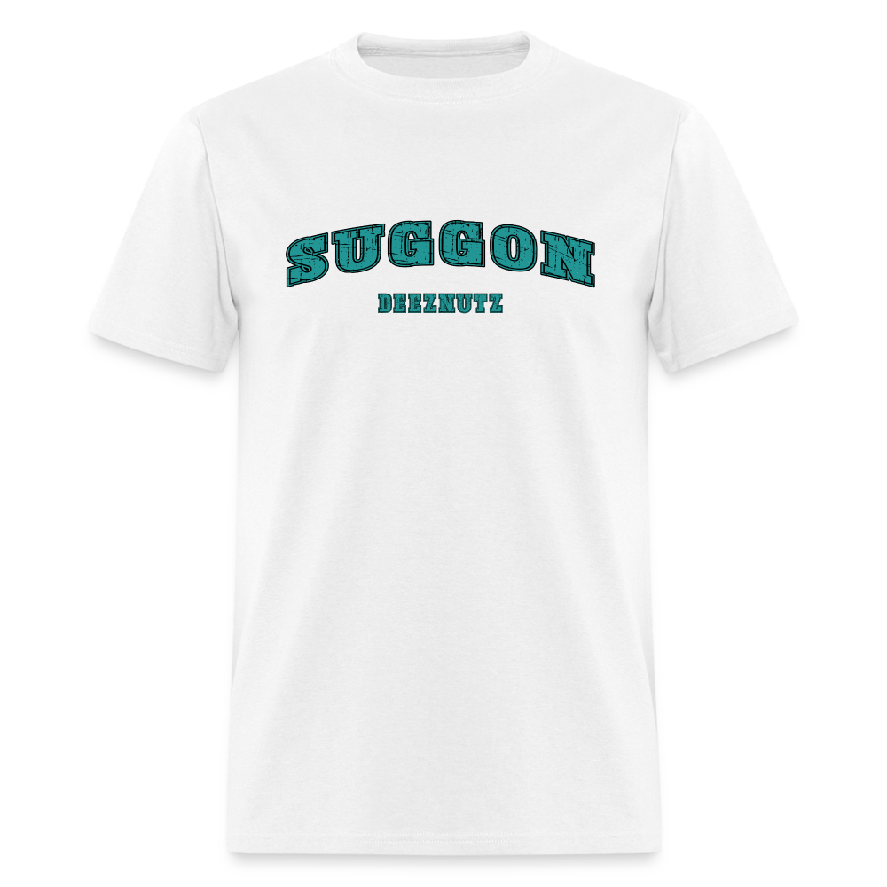 Suggon Deeznutz T-Shirt Color: white