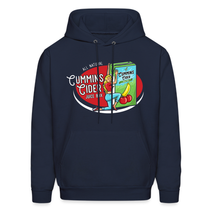 Cummins Cider Juice Box Hoodie - Color: navy