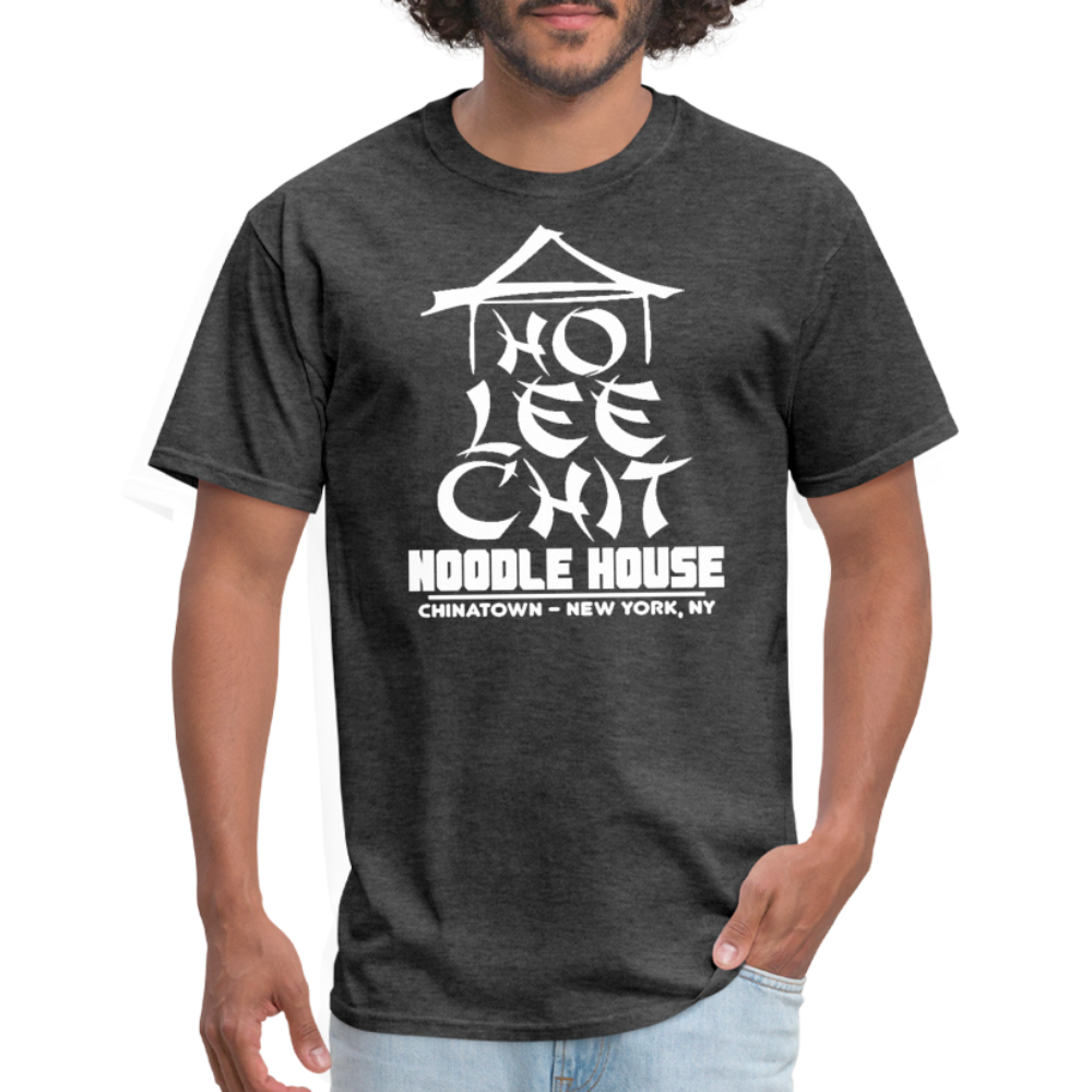 Ho Lee Chit Noodle House T-Shirt - Color: heather black