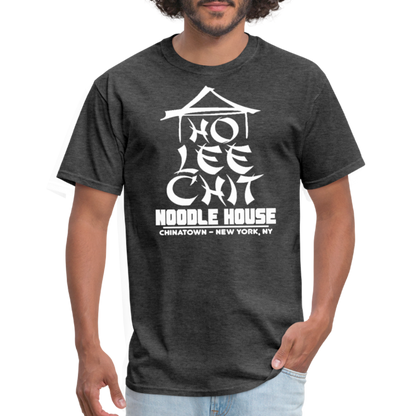 Ho Lee Chit Noodle House T-Shirt - Color: heather black