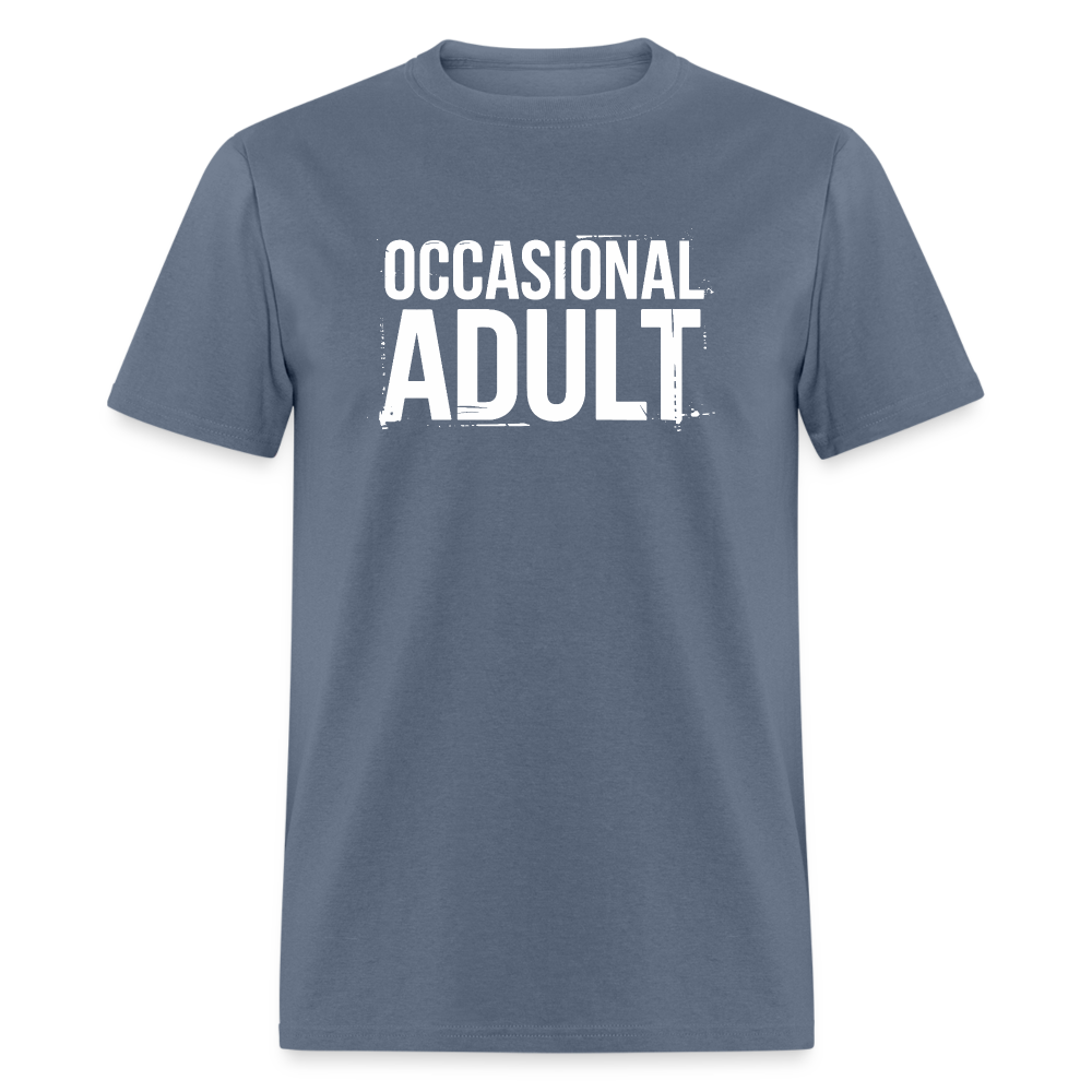 Occasional Adult T-Shirt - denim