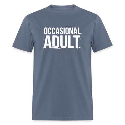 Occasional Adult T-Shirt - denim