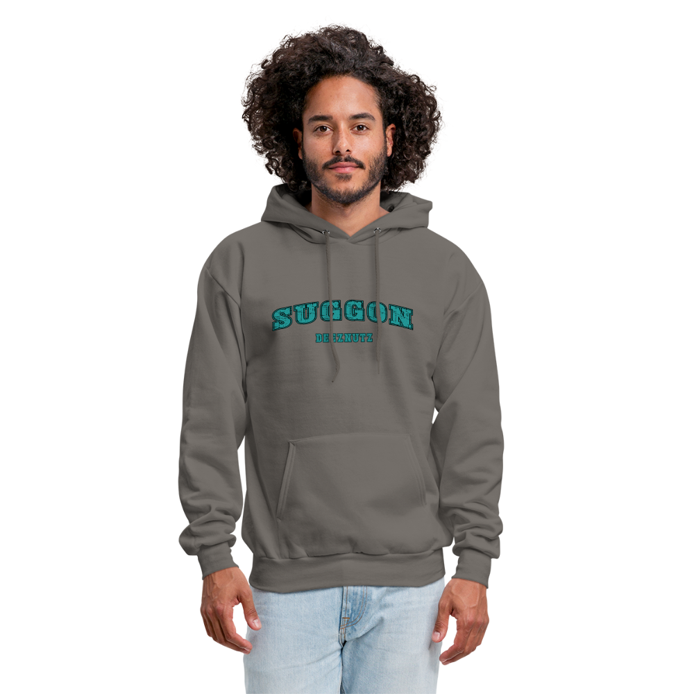 Suggon Deeznutz Hoodie (Funny Adult Humor) Color: white